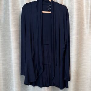 INC International Concepts Navy Blue Women's Top